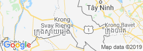 Svay Rieng map